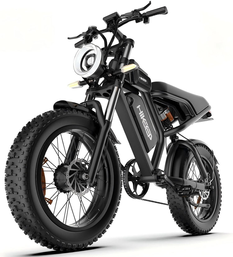 Two Pack Deal: 1800Wh Long Range Electric Bikes (Fat Tyres, 60V 30Ah, Full Suspension)