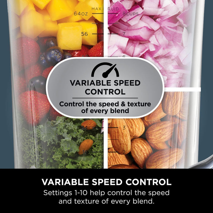 Ninja Detect TB401UK 3-in-1 Power Blender and Processor Pro – Black