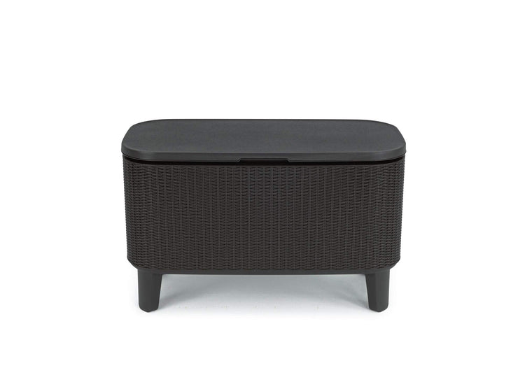 Keter Bevy BAR Cocktail Table, Polypropylene, Anthracite Grey