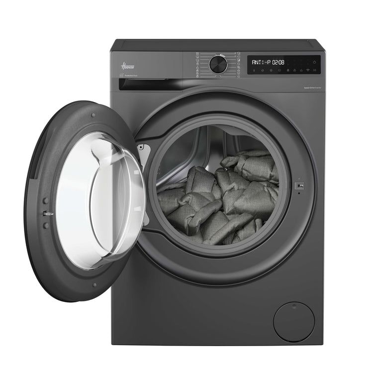 Hoover Pro Wash Series 3 HBR 49SBL8G-80 9kg WiFi Connected Washing Machine with 1400 rpm - Graphite - A Rated