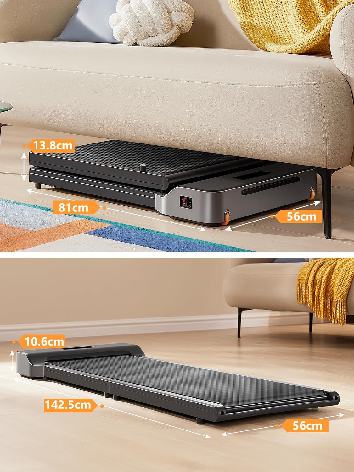 WalkingPad WP400F4 Foldable Under Desk Treadmill 6 km/h