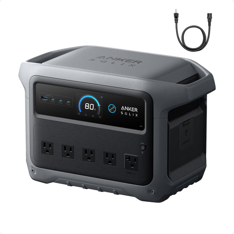 1024Wh Portable Power Station with 2000W Output, Fast Charging & UPS Backup