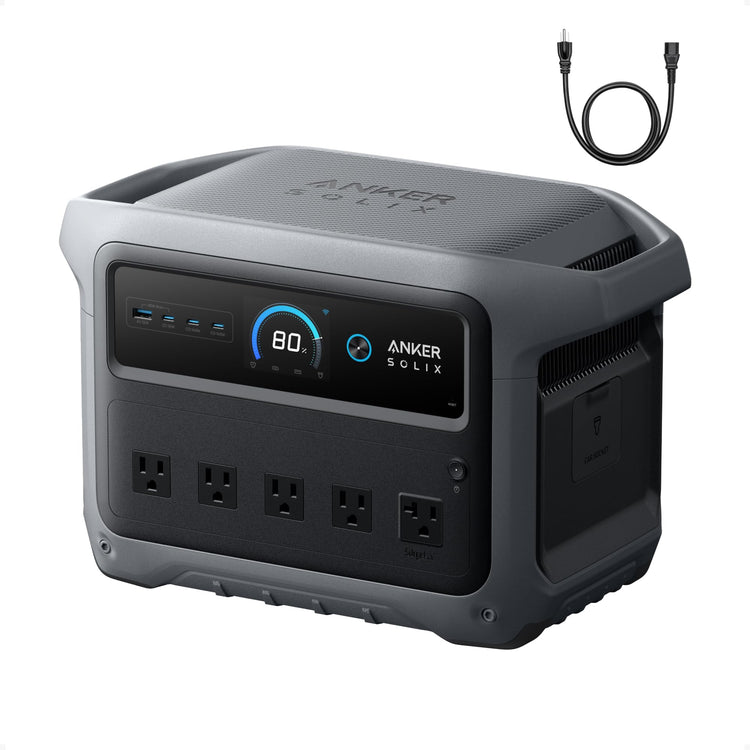 1024Wh Portable Power Station with 2000W Output, Fast Charging & UPS Backup