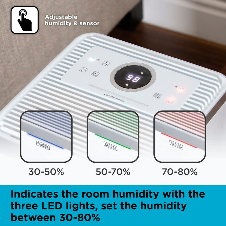 BLACK+DECKER 12 L Dehumidifier