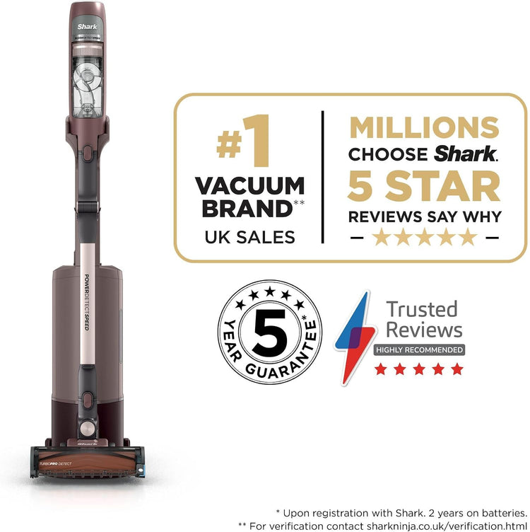 Shark PowerDetect Speed Luxe Collection Clean & Empty Cordless Vacuum