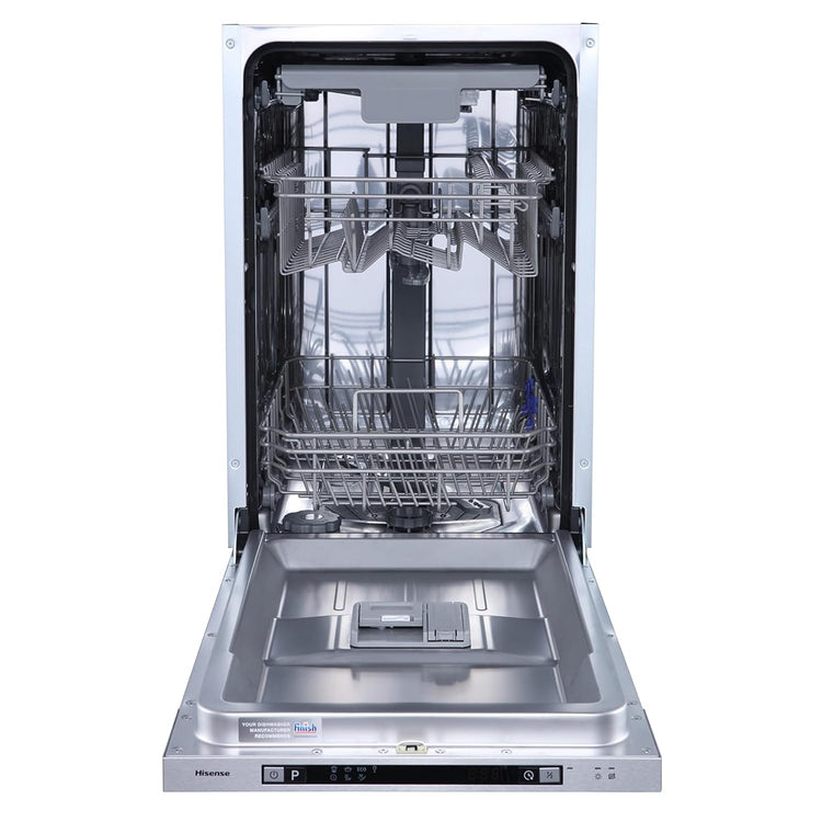 Built-In Dishwasher 10 Place Settings 7 Programs White 30 Min Quick Wash