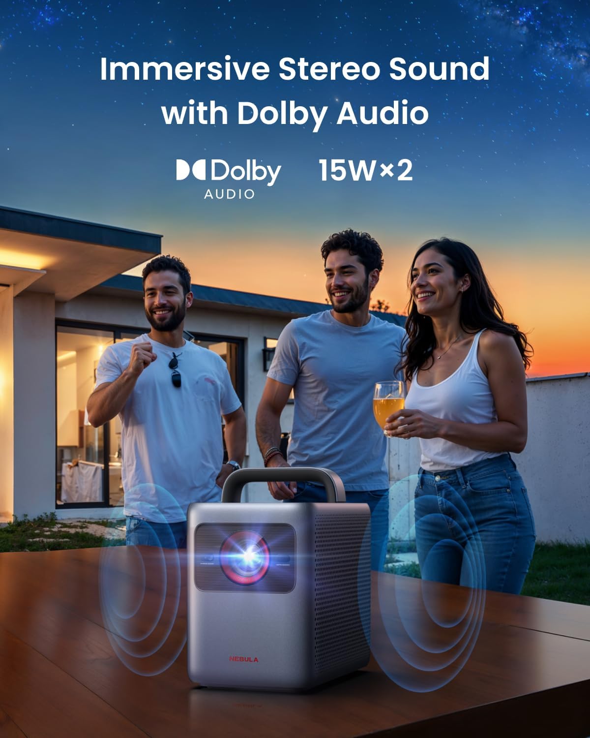 NEBULA Cosmos 4K SE Laser+LED Dolby Vision Projector D2342