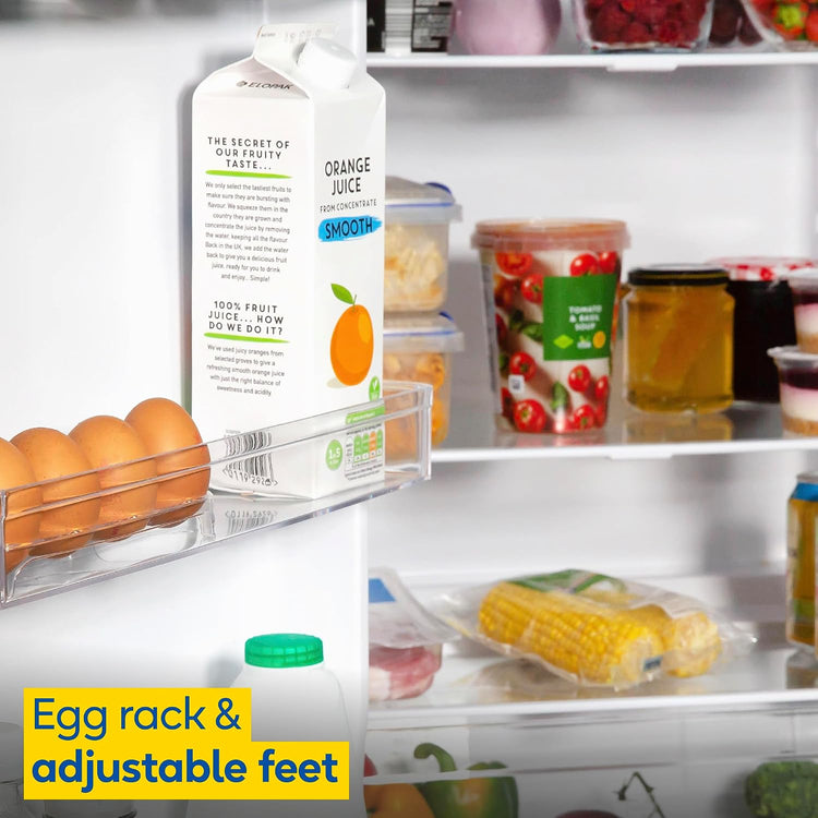 Freestanding Larder Fridge 242L Black