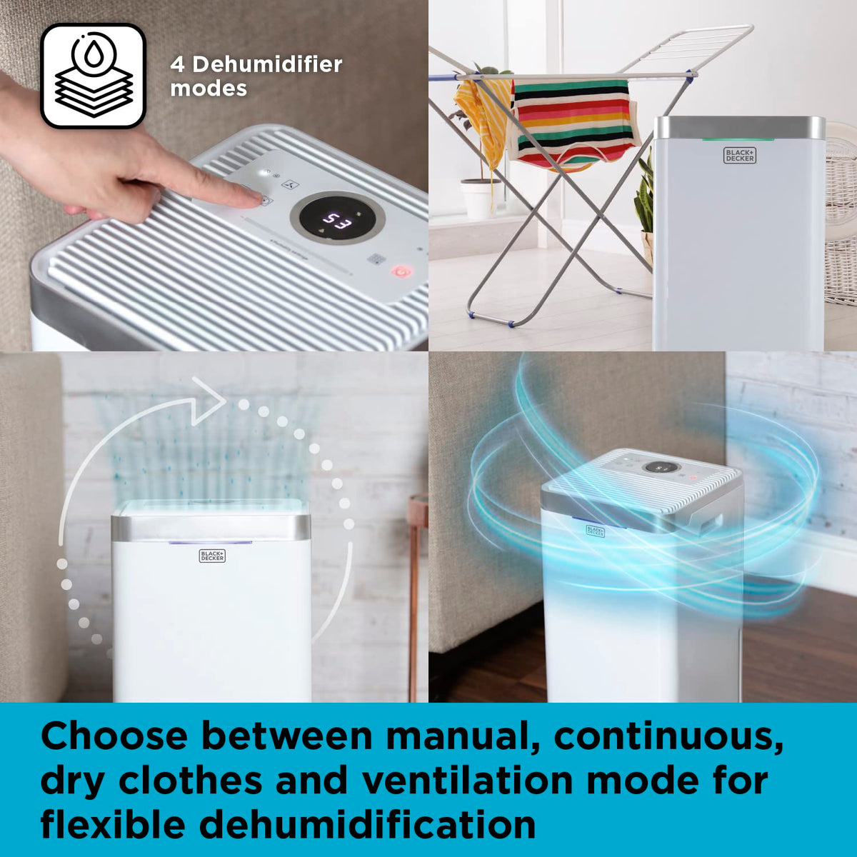 BLACK+DECKER 12 L Dehumidifier