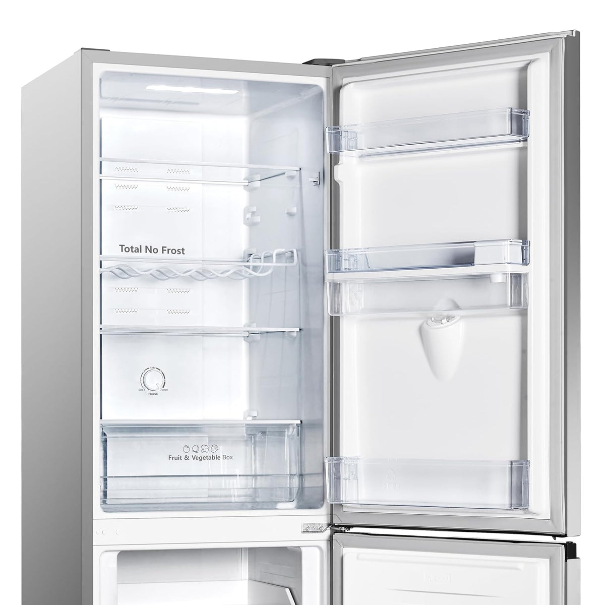 Freestanding Fridge Freezer 256L Silver
