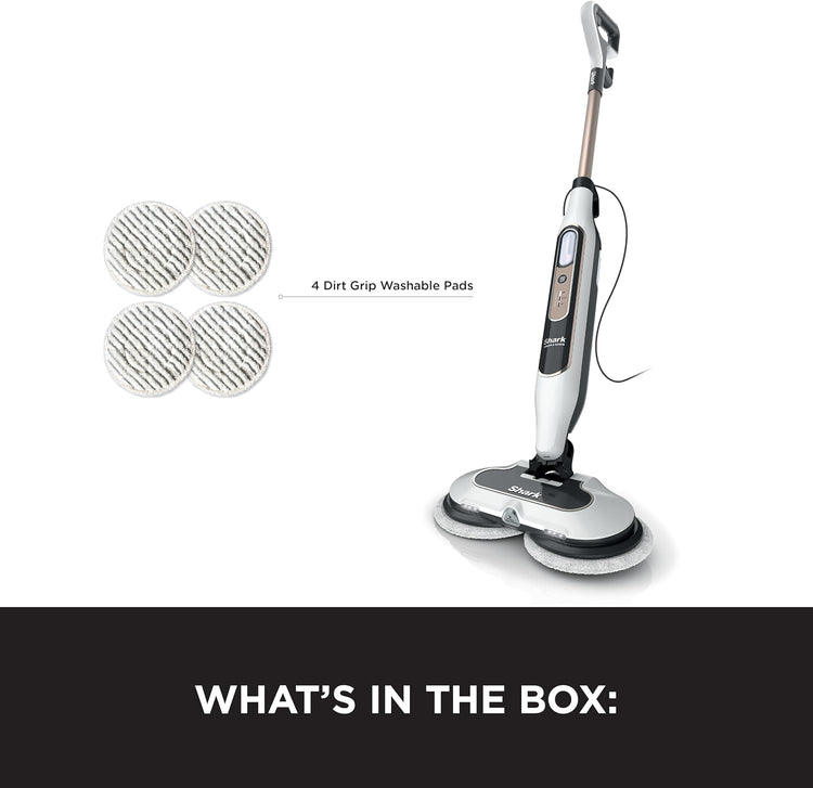 Shark Automatic Steam Mop, 8m Cord, White & Grey S8201UK