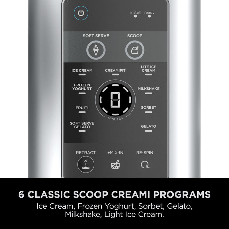 Ninja Swirl by CREAMi Soft Serve & Ice Cream Maker with 2x Tubs, 13 Functions, Makes Ice Cream
