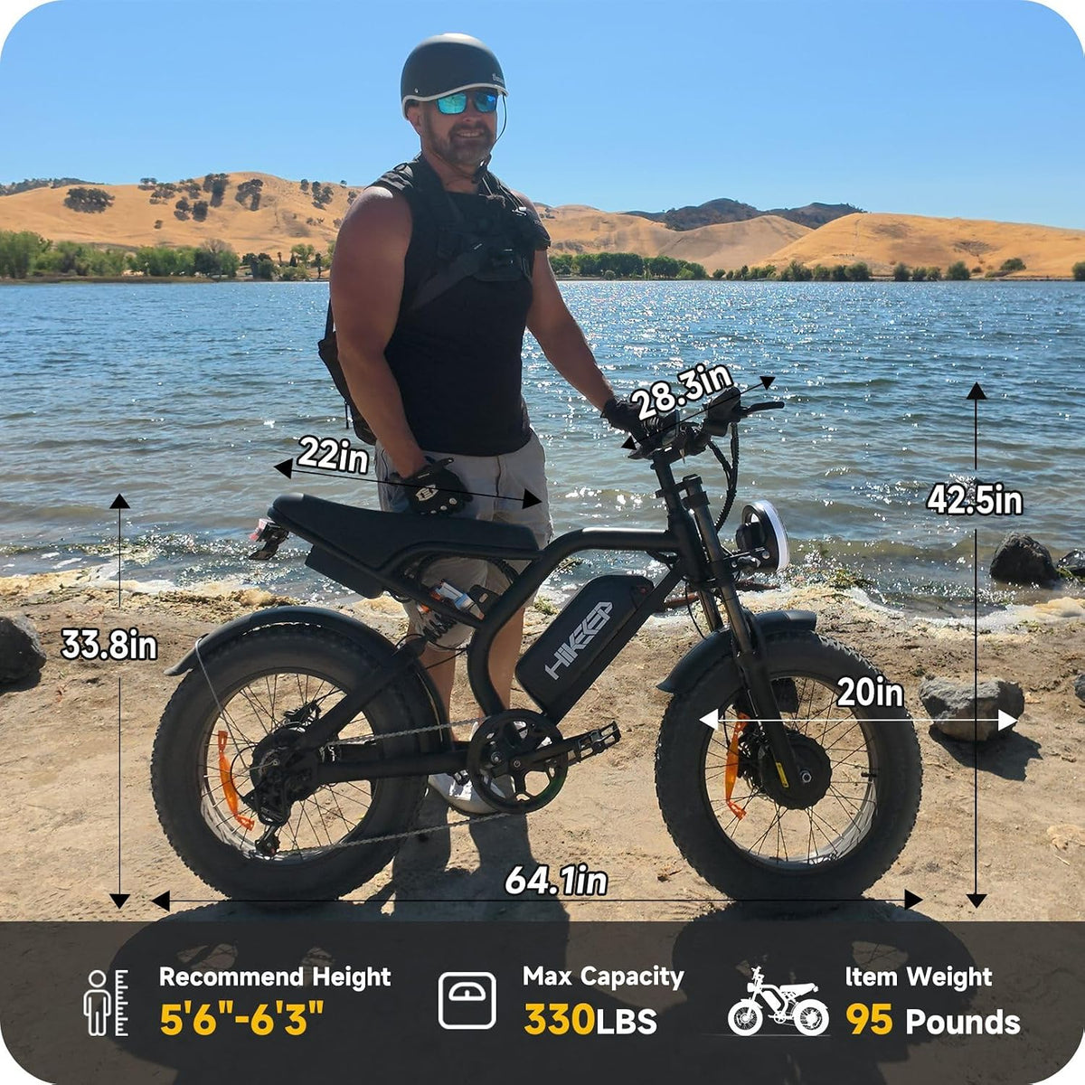 Two Pack Deal: 1800Wh Long Range Electric Bikes (Fat Tyres, 60V 30Ah, Full Suspension)