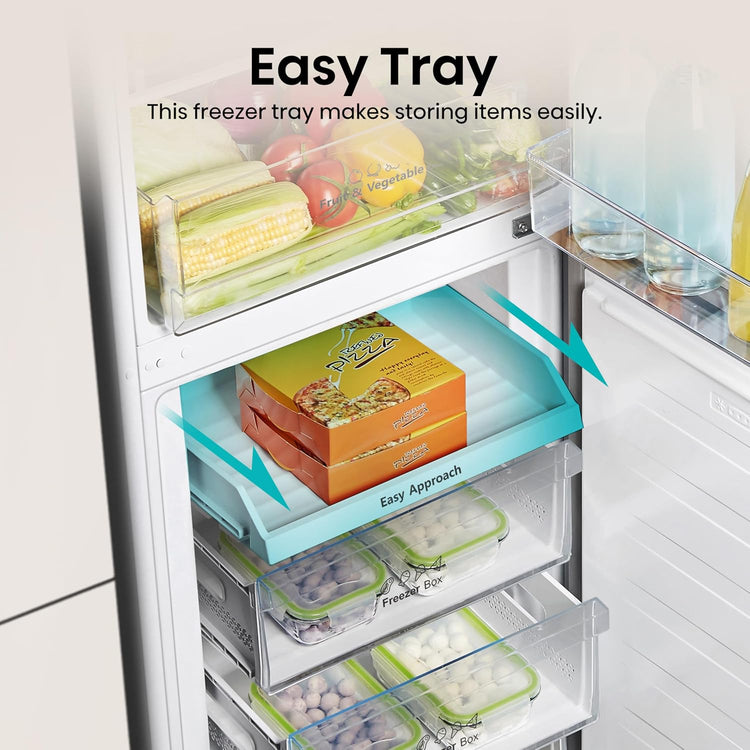 Freestanding Fridge Freezer 256L Frost Free White