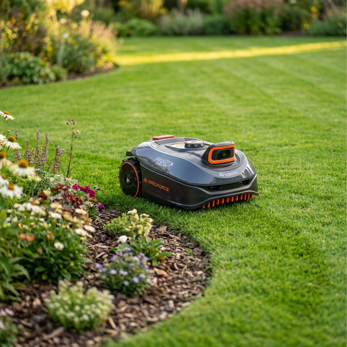 Yard Force i600 iVISION Drop & Go Boundary-Free Robotic Lawnmower Medium Gardens up to 600m2