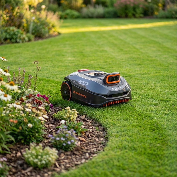 Yard Force i600 iVISION Drop & Go Boundary-Free Robotic Lawnmower Medium Gardens up to 600m2