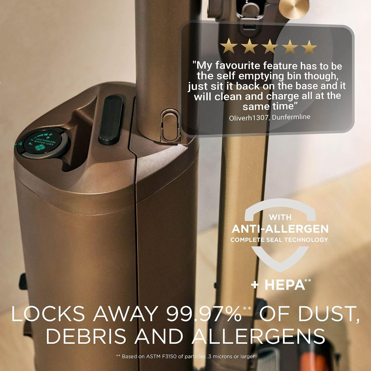 Shark PowerDetect Speed Luxe Collection Clean & Empty Cordless Vacuum