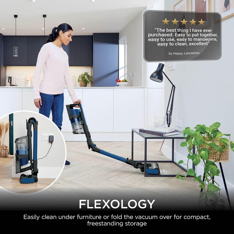 Shark PowerPro Cordless Stick Vacuum, Multi-Surface Cleaning, IZ381UK