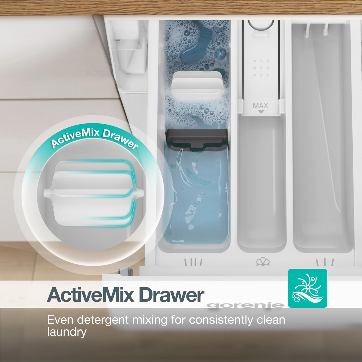 11kg Freestanding Washing Machine with 1400 RPM Spin, Steam & 15 Programs - White