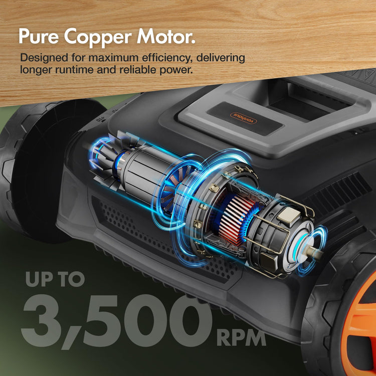 1600W Electric Lawn Scarifier & Aerator with 37cm Working Width & 45L Collection Box