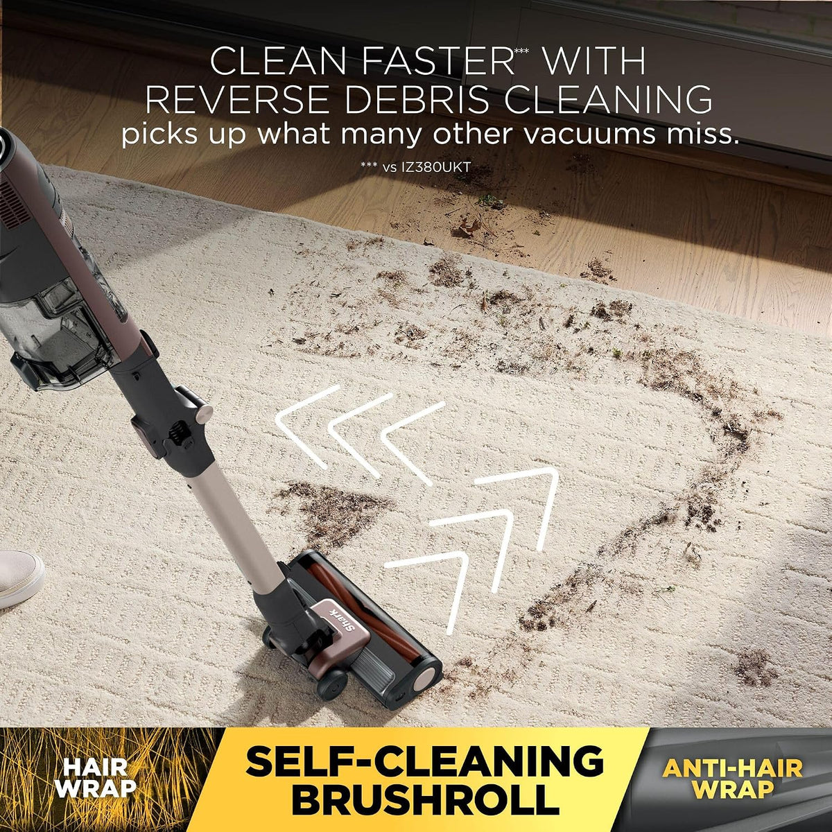 Shark PowerDetect Speed Luxe Collection Clean & Empty Cordless Vacuum