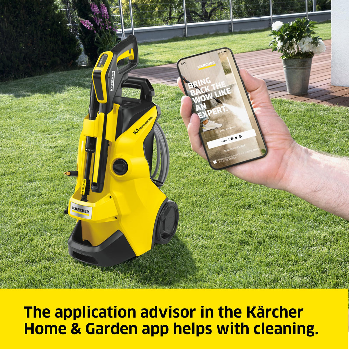 130 Bar High Pressure Washer with 420L/h Flow Rate, Dirt Blaster & Spray Lance
