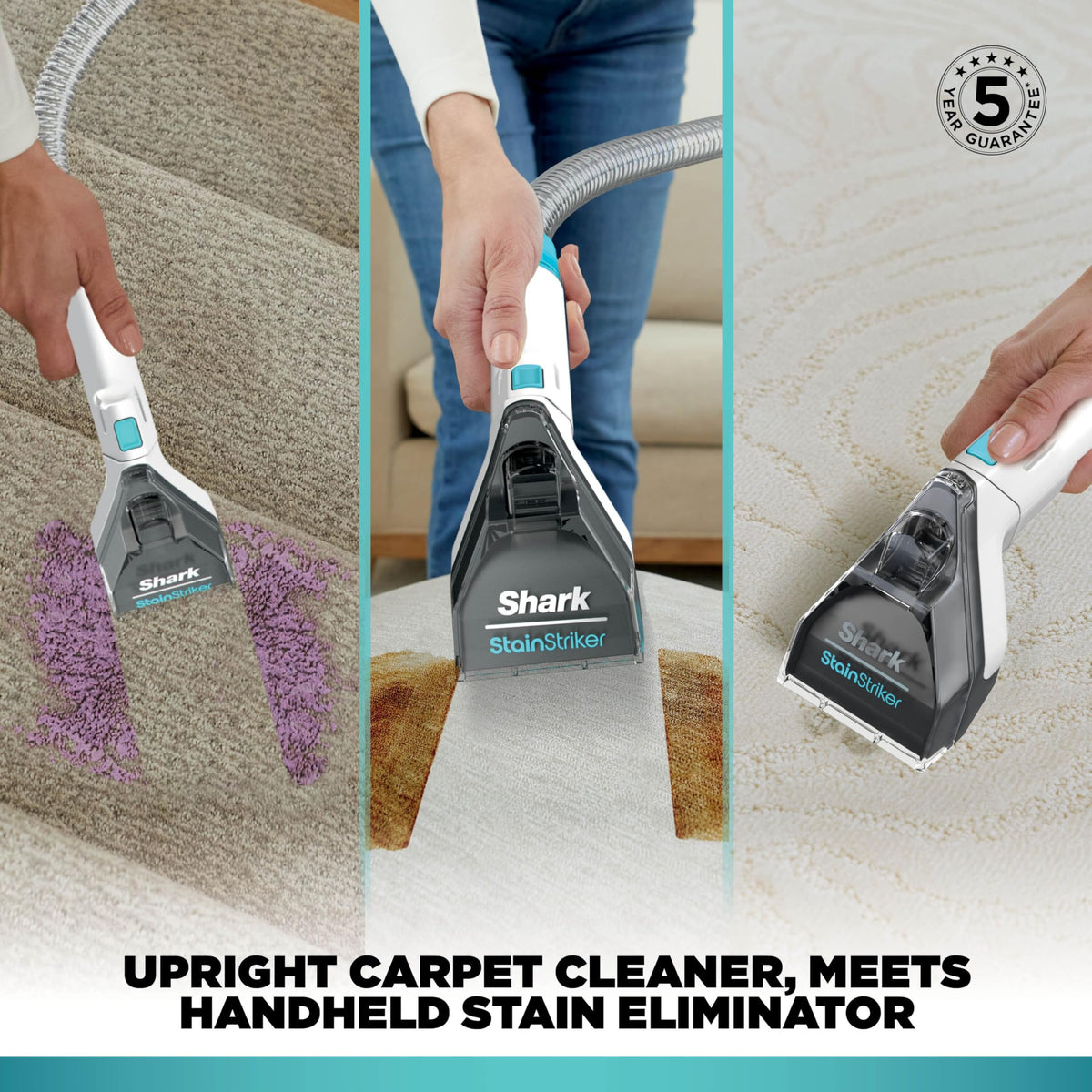 Shark CarpetXpert Deep Clean Carpet Cleaner, 2.1L, 960W, EX200UK