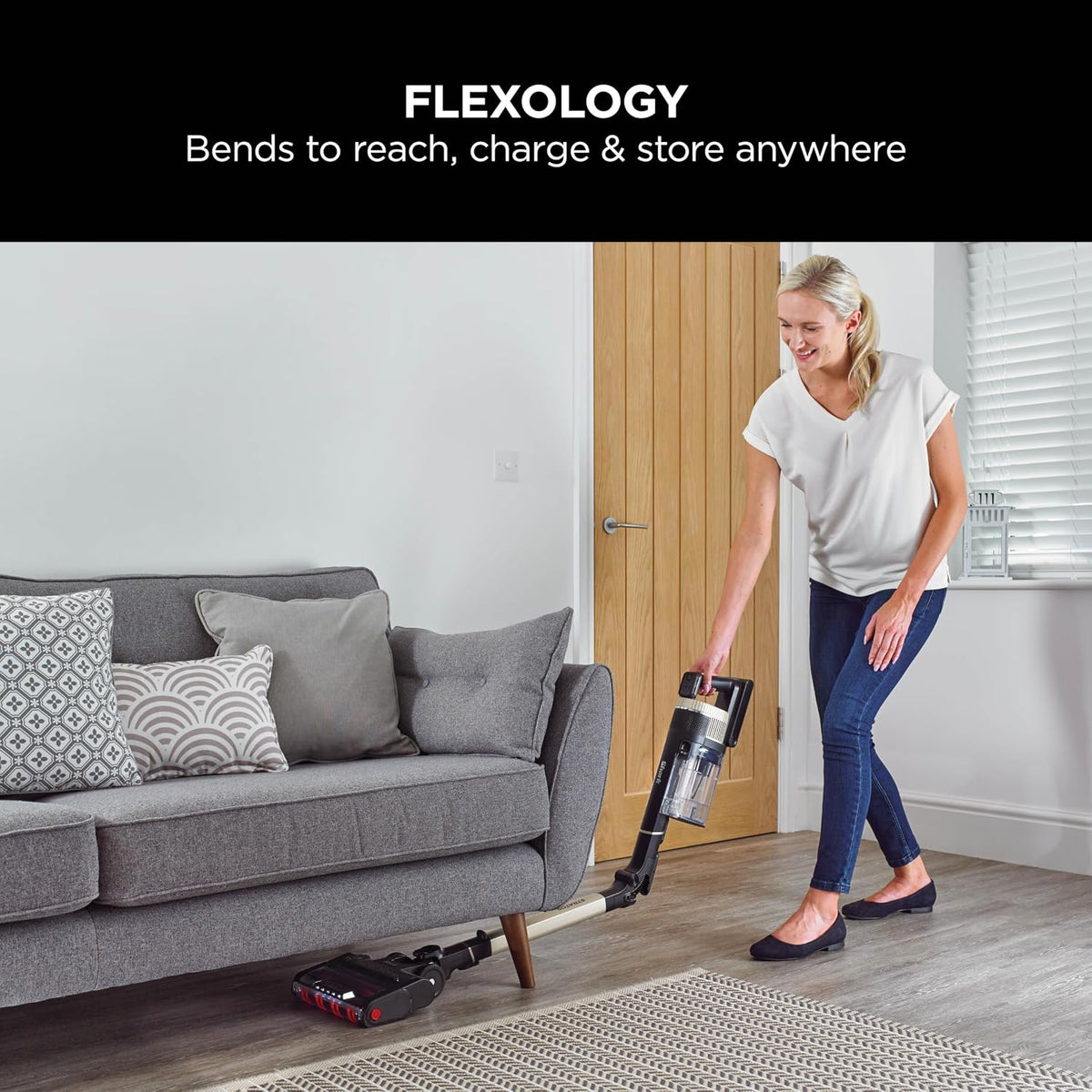 Shark Stratos Cordless Stick Vacuum Pet Pro – Charcoal/Brass