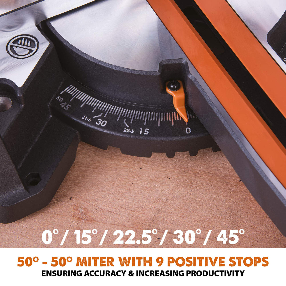 1500W 210mm Sliding Mitre Saw with Multi-Material Blade, Laser Guide & 230mm Slide