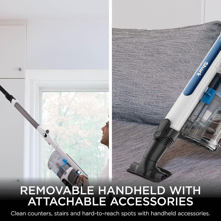 Shark PowerPro Pet Cordless Stick Vacuum Cleaner, Java Metallic, IZ380UKT
