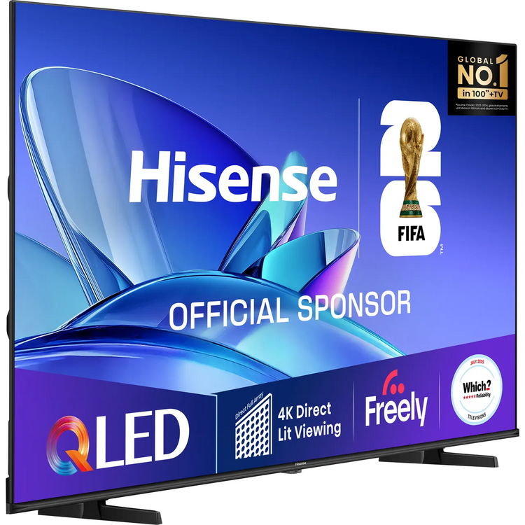 Hisense E7Q 65" 4K Ultra HD QLED Smart TV - 65E78QTUK