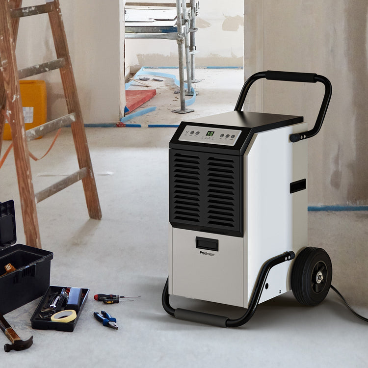 50L Industrial Dehumidifier Heavy Duty Commercial Moisture Extractor