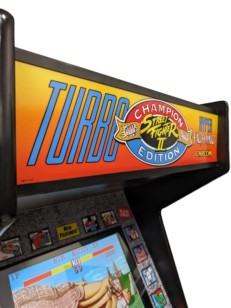 Street Fighter 2 Turbo Arcade Machine - Reproduction