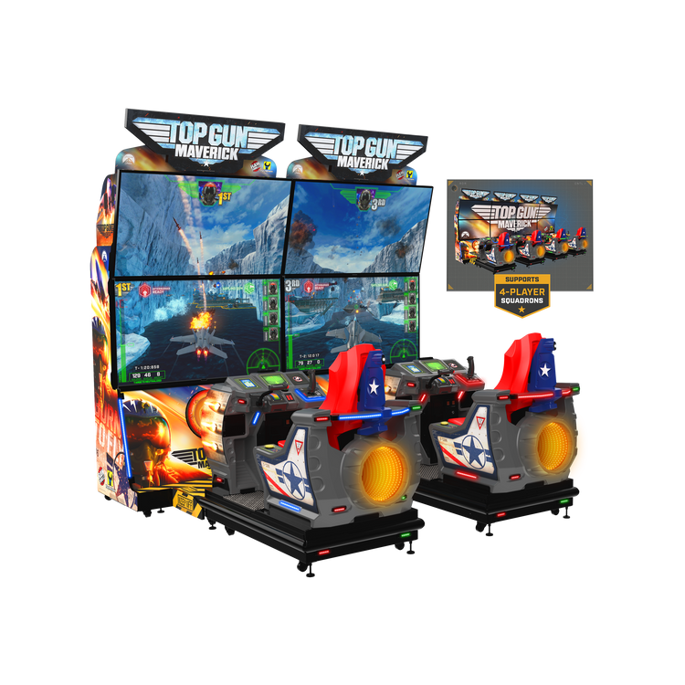 Raw Thrills Top Gun Maverick Arcade Game