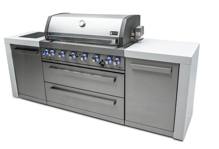 Mont Alpi 805 Deluxe Island 6-Burner Grill MAi805-D