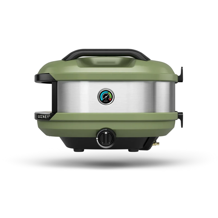 Gozney Tread Pizza Oven in Olive Green