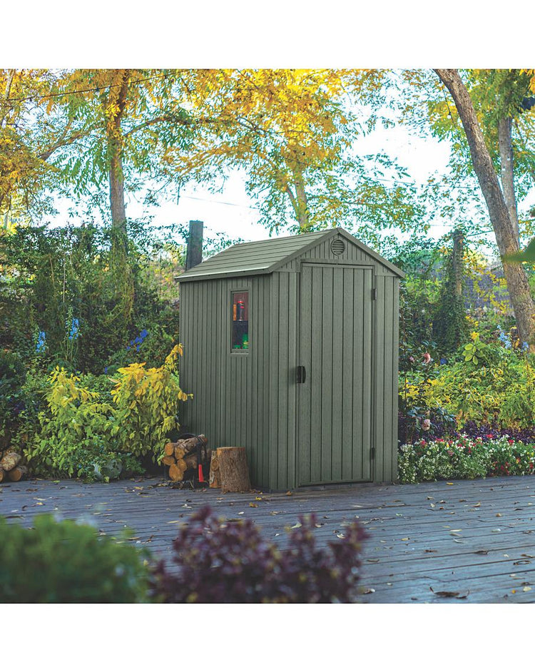 Keter Darwin 6 x 4ft Shed - Green
