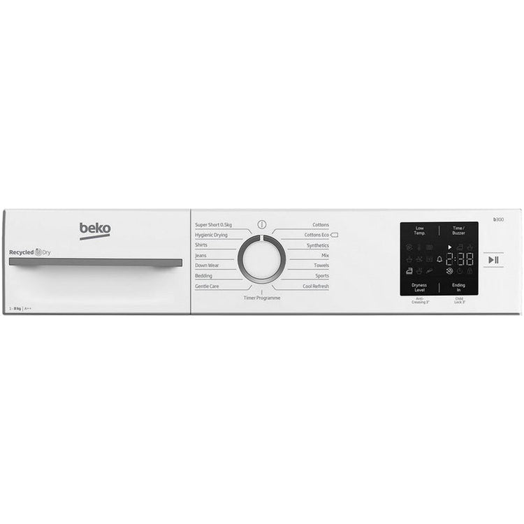 Beko BMN3T3823W Tumble Dryer 8kg White