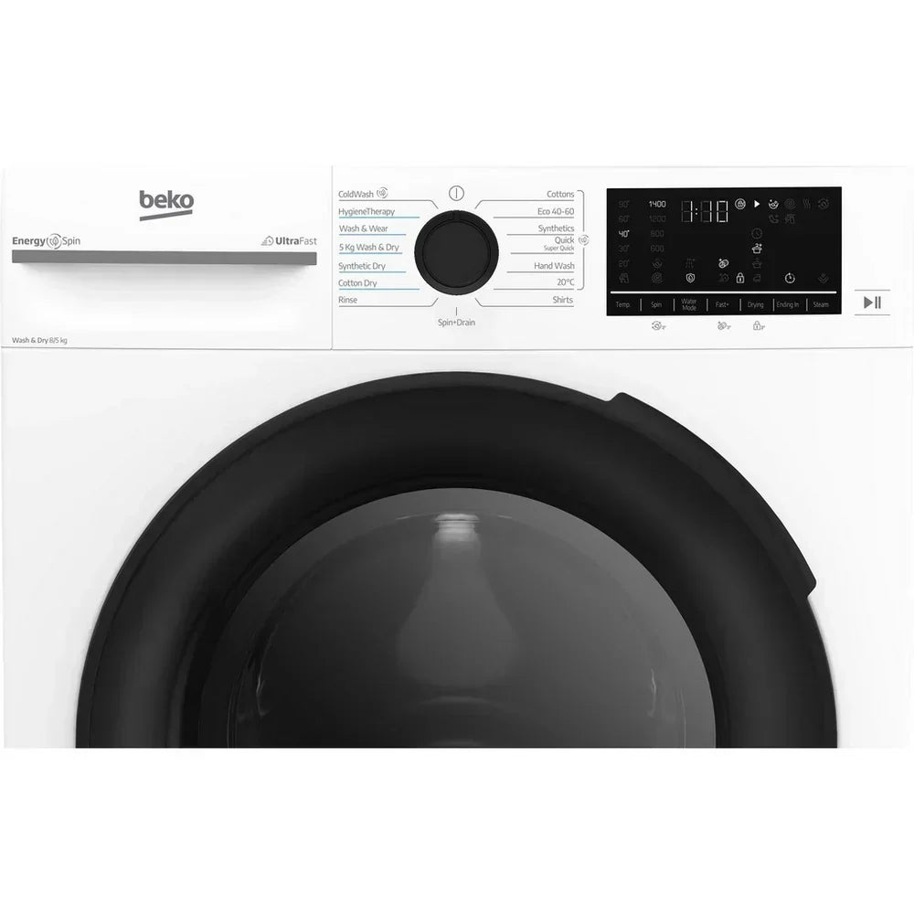 Beko BMND8545UW Washer Dryer 8kg/5kg White