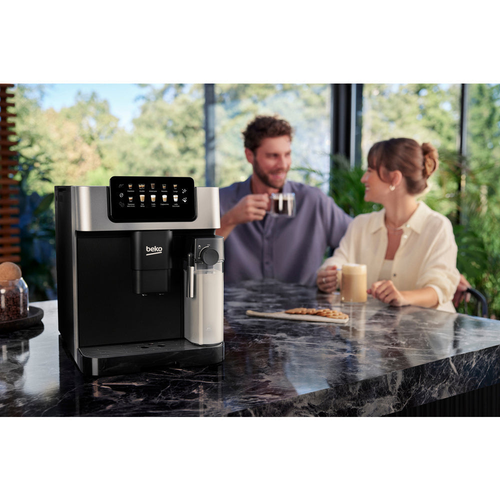 Beko CaffeExperto CEG7304X Bean to Cup Coffee Machine 2L 19 Bar Silver