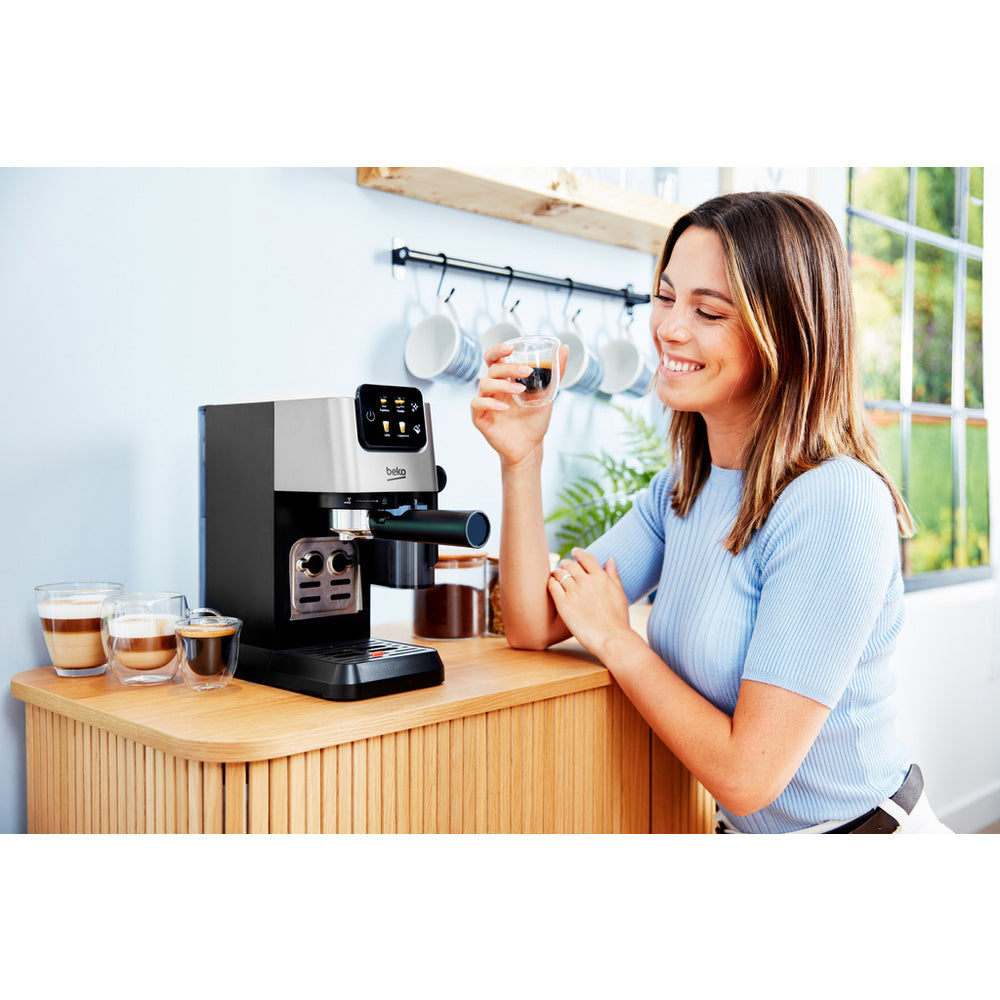 Beko CaffeExperto CEP5304X Espresso Coffee Machine Silver