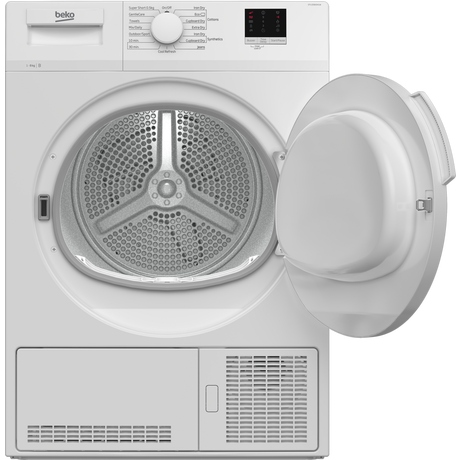 Beko DTLCE80041W Condenser Tumble Dryer 8kg White