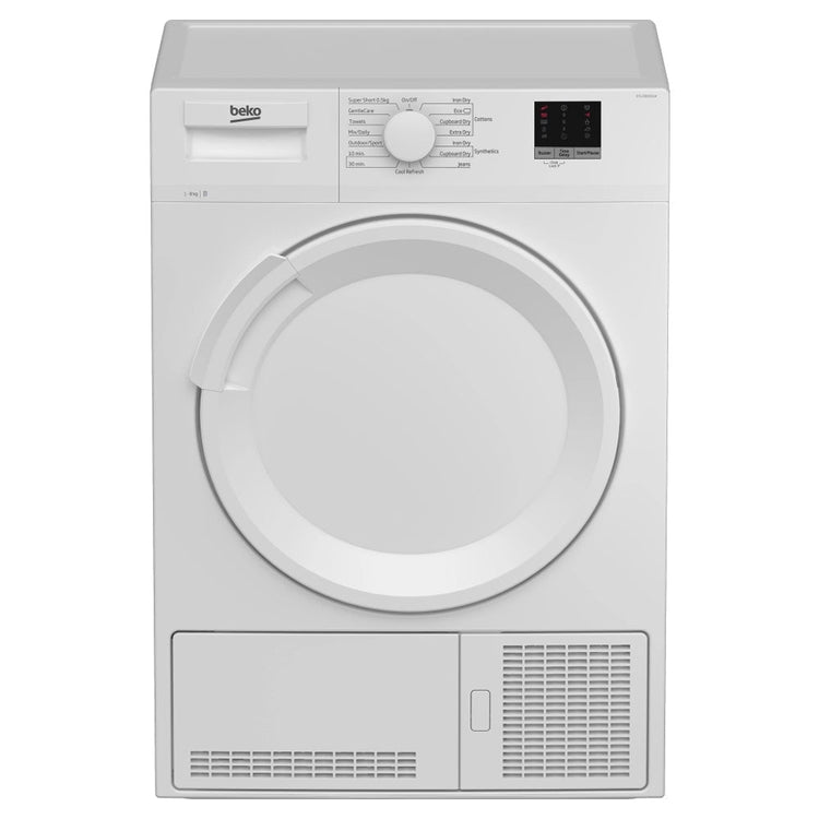 Beko DTLCE80051W Condenser Tumble Dryer 8kg White