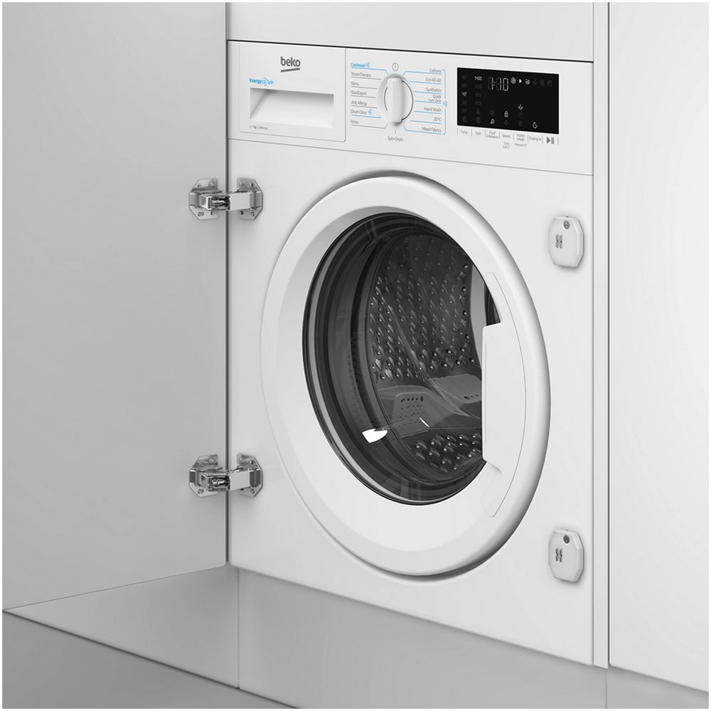 Beko WTIK741511 Integrated Washing Machine 7kg 1400rpm White