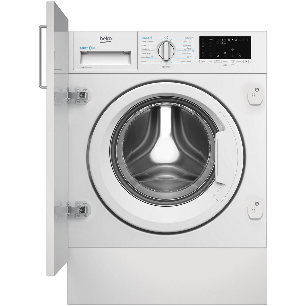 Beko WTIK741511 Integrated Washing Machine 7kg 1400rpm White