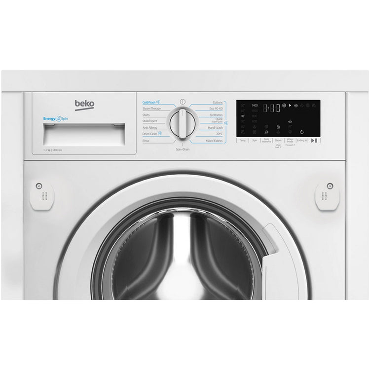 Beko WTIK741511 Integrated Washing Machine 7kg 1400rpm White