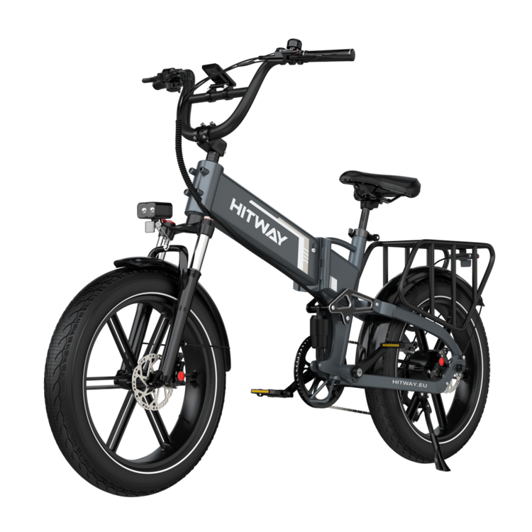 RV & Camping Set: 2-Pack Foldable Electric Bikes (250W, 48V, Dual Suspension)
