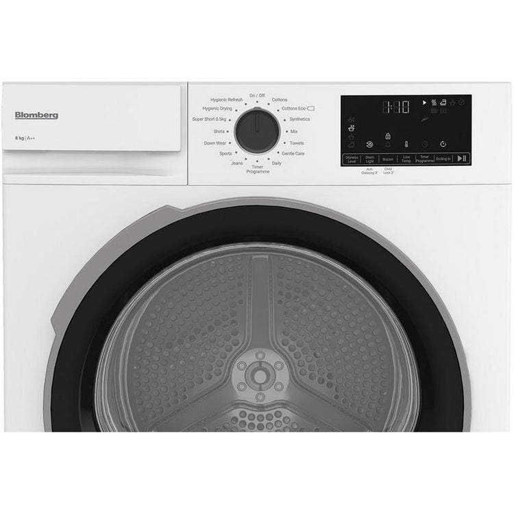 Blomberg LTA18320W Heat Pump Tumble Dryer 8kg White