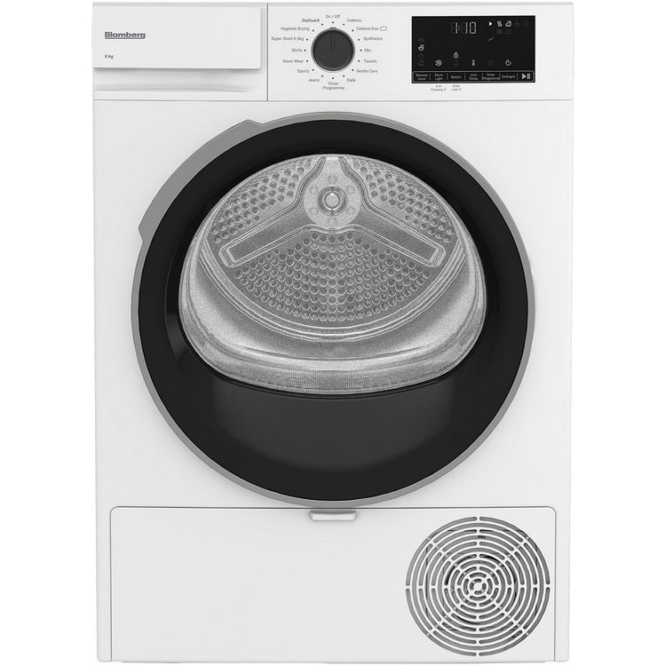 Blomberg LTA18321W Heat Pump Tumble Dryer 8kg White