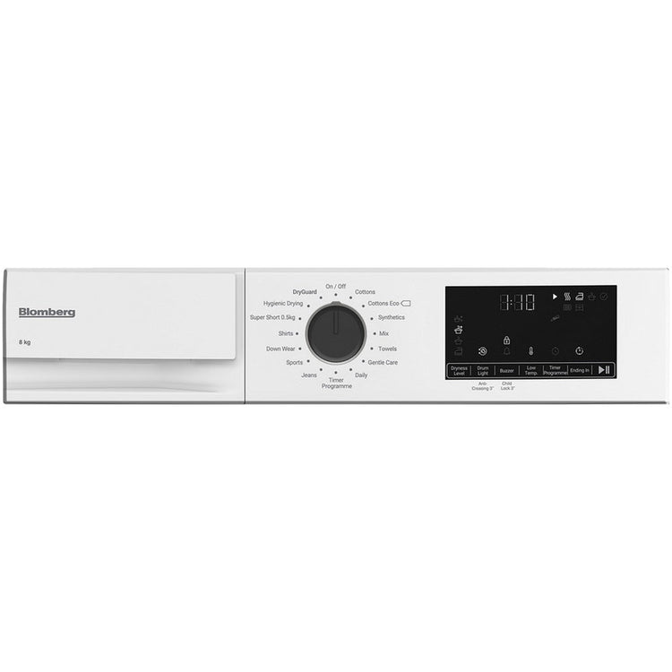 Blomberg LTA18321W Heat Pump Tumble Dryer 8kg White